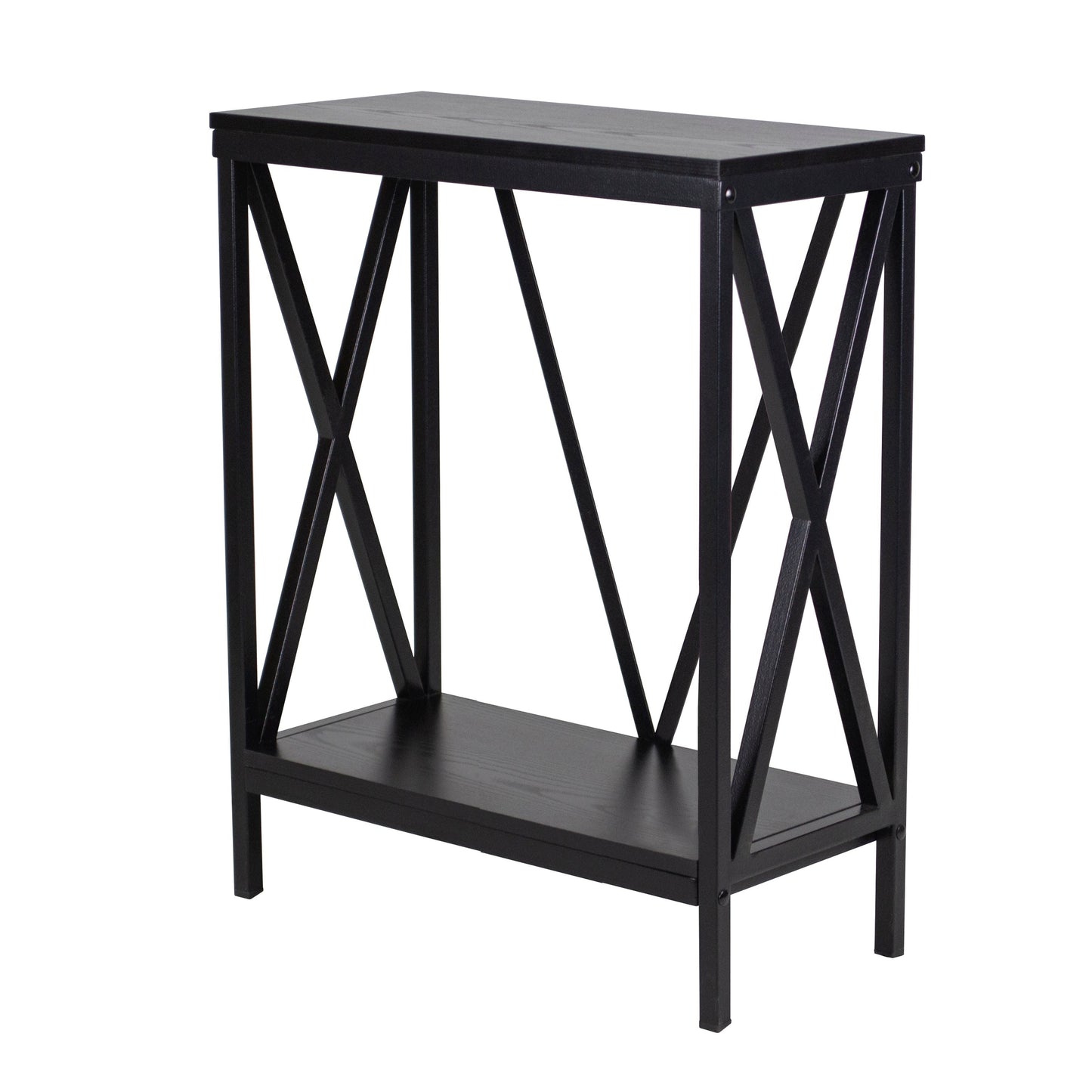 20 Gallon Wood + Metal Aquarium Stand